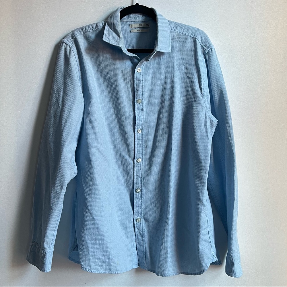 Mango MNG men button down shirt